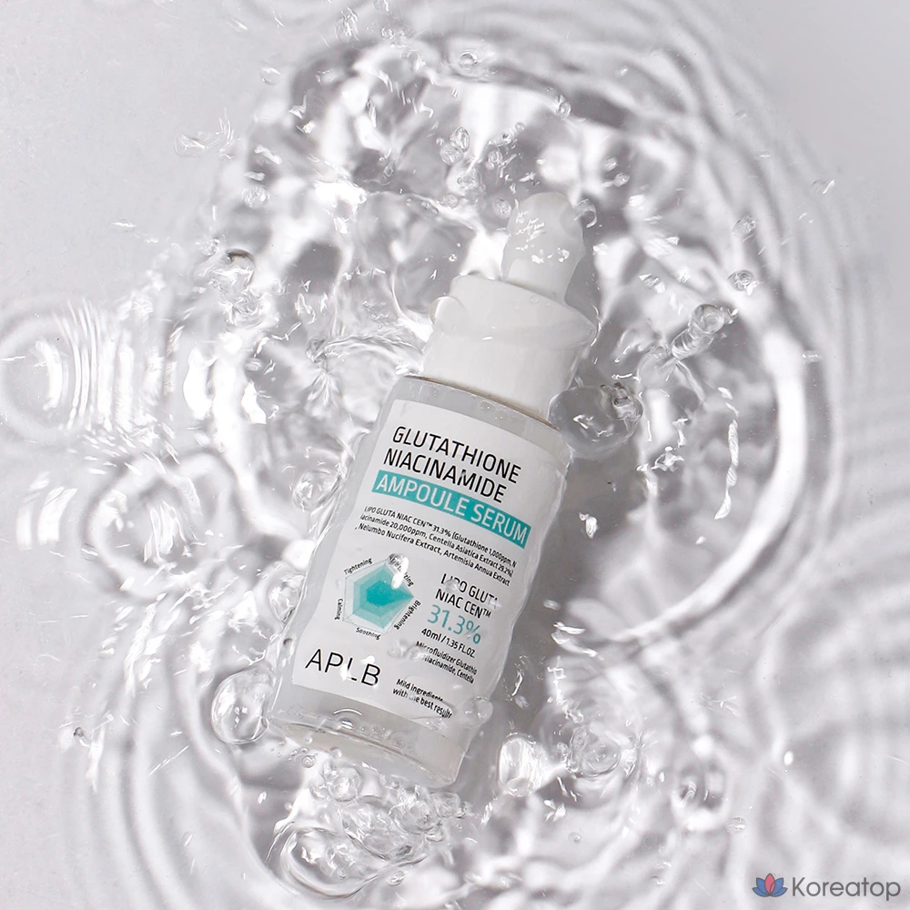 Ампульная сыворотка APLB Glutathione Niacinamide Ampoule Serum, 40 мл, 1 шт.