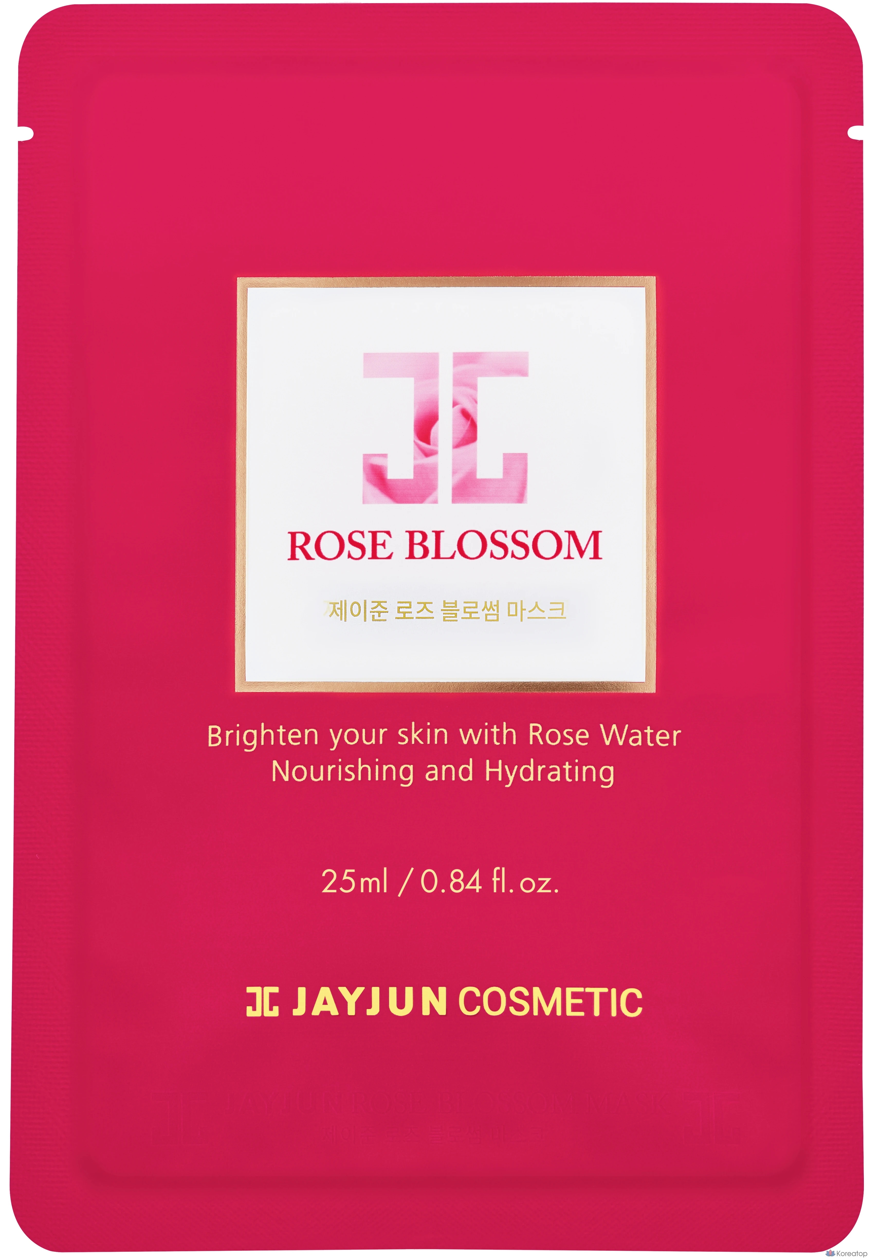Набор масок для лица Jayjun Rose Blossom Mask Pack, 25 мл, 20 штук, 1 упаковка, фото 3