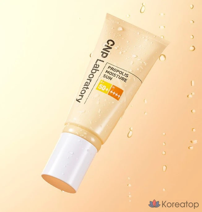 Солнцезащитный гель CNP Cha &amp; Park Propolis Moisture Sun Gel SPF50+ PA++++, 50 мл, 1 шт.