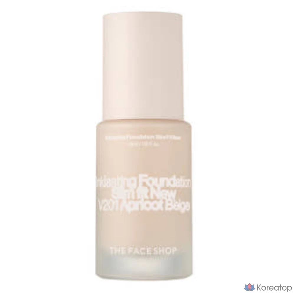 Тональный крем The Face Shop Ink Lasting Foundation Slim Fit New, 15 мл, оттенок 203V Natural Ivory, 1 шт.
