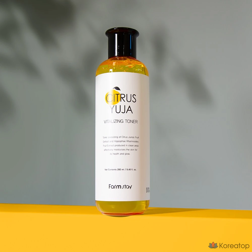 FarmStay Citrus Yuzu Vitalizing Toner, 280 мл, 1 шт.