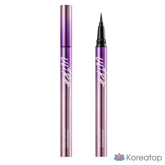 Тонкая подводка для глаз Missha Ultra Powerproof Thin Pen Liner, 0,4 г, темно-коричневая, 1 шт.