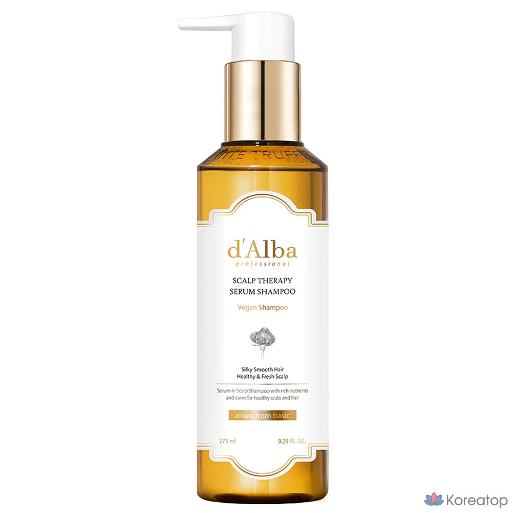 D'alba Professional Repairing Scalp Therapy Шампунь-сыворотка, 1 шт., 275 мл