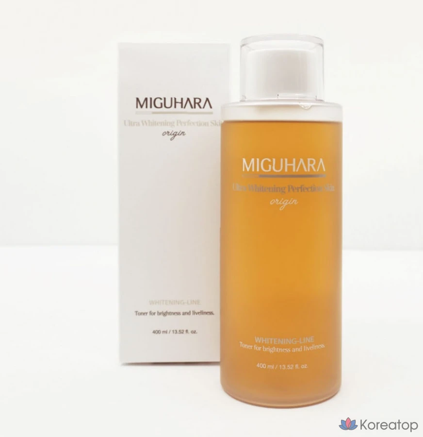 Miguhara Ultra Whitening Perfection Skin Origin, 1 шт., 400 мл