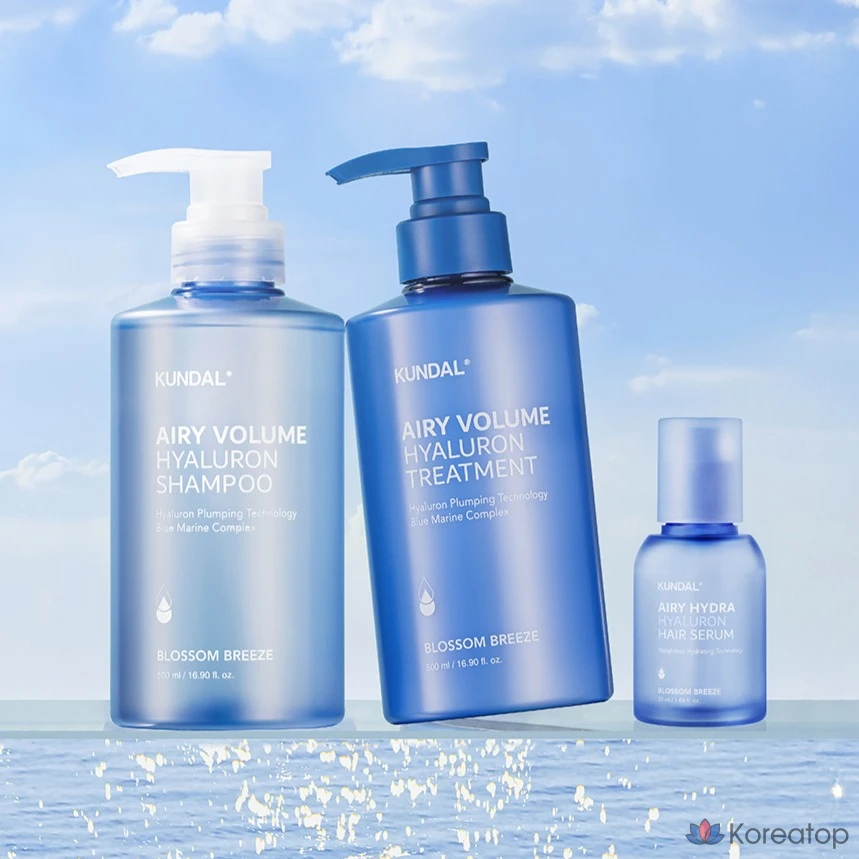 Kundal Hyaluronic Airy Hydra Сыворотка для волос, 50 мл, 1 шт.