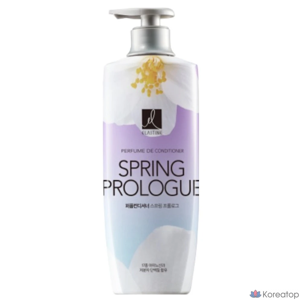 Парфюмированный кондиционер Elastine с ароматом «Весенний пролог», 600 мл, 1 шт.