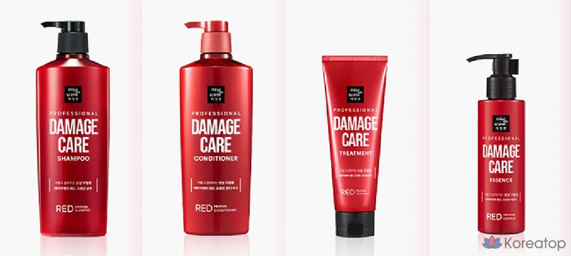 Шампунь Mise en Scene Damage Care Red Protein, 680 мл, 1 флакон