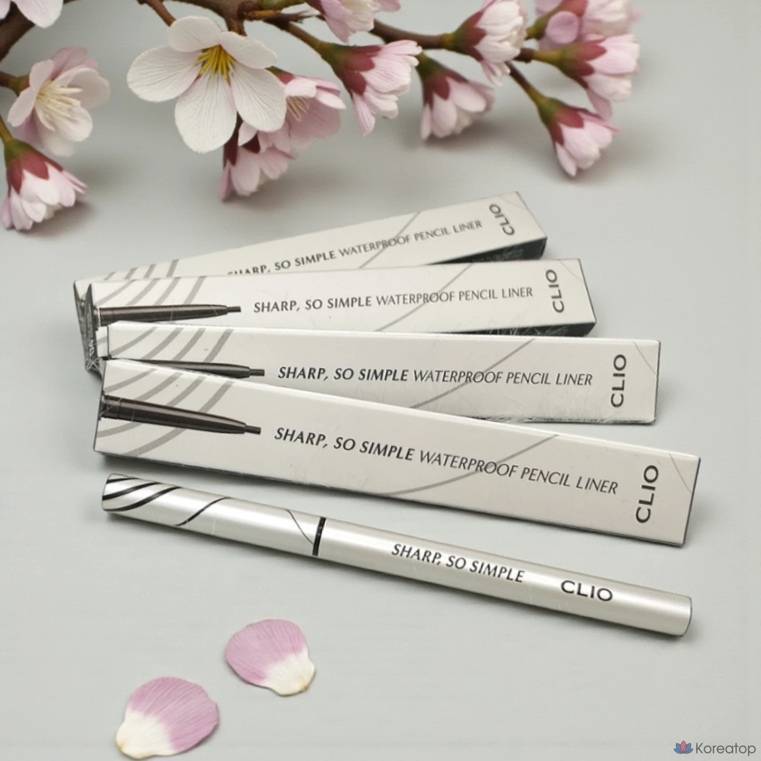 Водостойкий карандаш-подводка Clio Sharp So Simple, 0,14 г, № 10, цвет какао-коричневый, 1 шт.