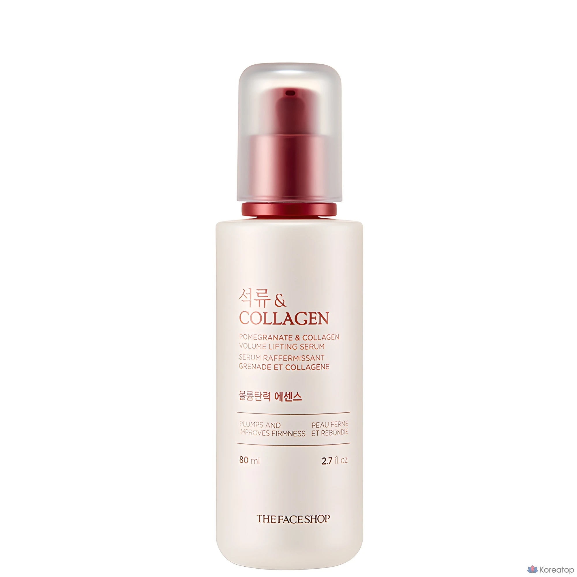 Эссенция для придания объема и эластичности коже лица The Face Shop с гранатом и коллагеном, 80 мл, 1 шт.