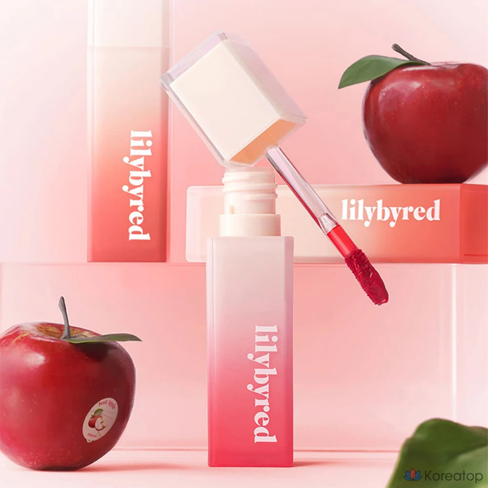 Lilybyred Sweet Liar Milky Tint, 03 Strawberry Baby Shoe Chuck, 1 шт., фото 6