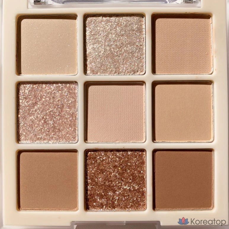Тени для век Dasique Shadow Palette, оттенок 007 Milk Latte, 1 шт.