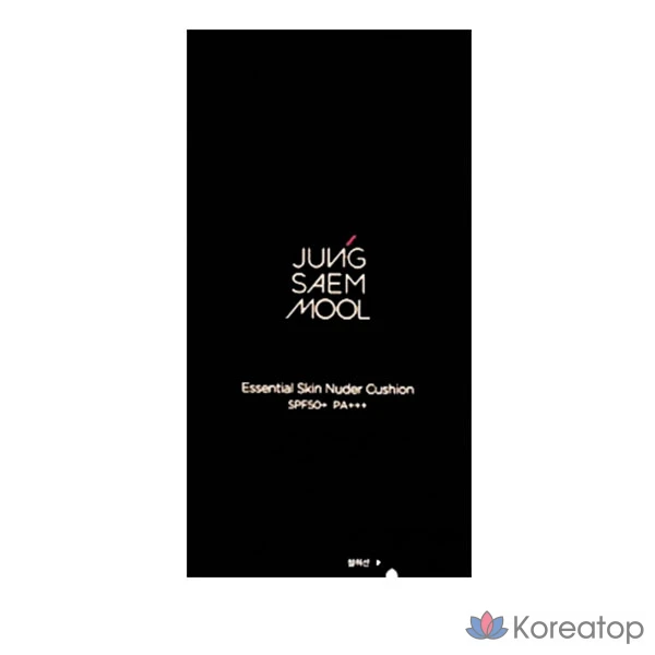 Jeong Saem Mool Essential Skin Nuder Cushion (сменный блок) 14 г SPF50+ PA+++, Skin Nuder Cushion (сменный блок) Enlight, 1 шт.