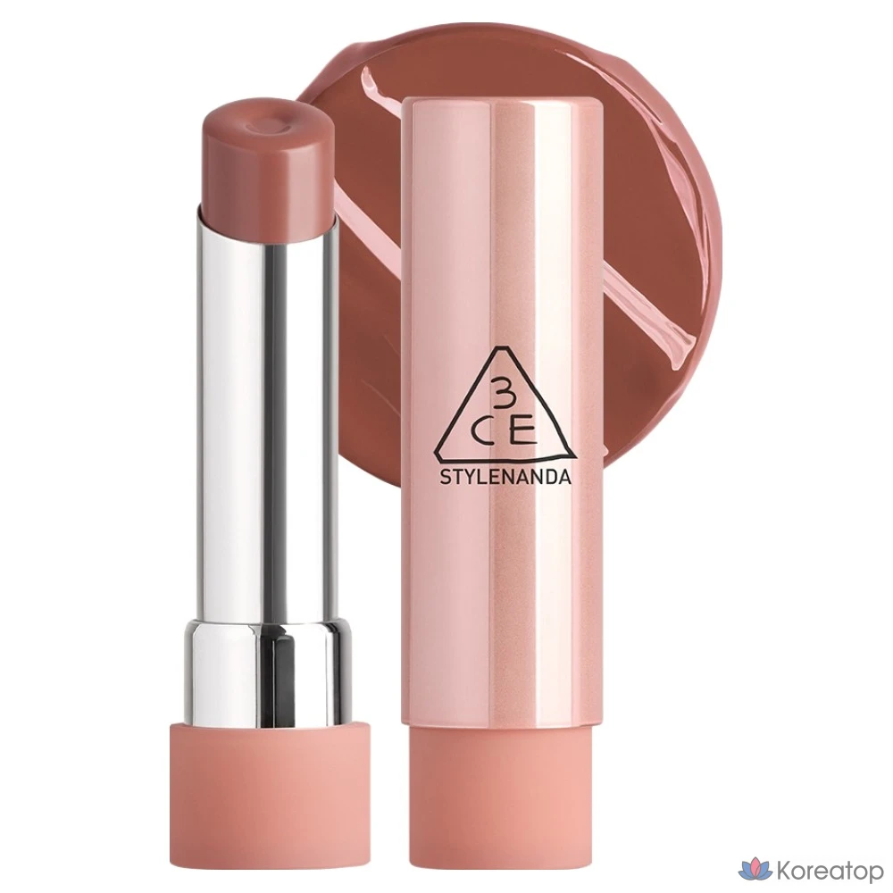 Бальзам для губ 3CE Glazy Lip Glow, оттенок Melting Smore, 1 шт.