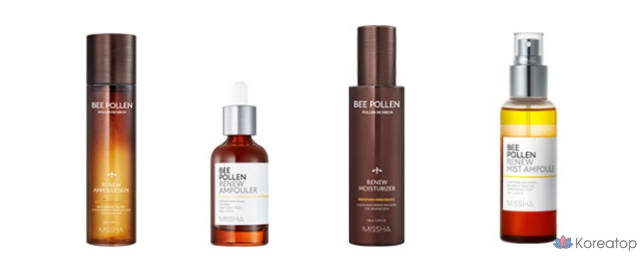 Набор средств по уходу за кожей Missha Bee Pollen Renew, 2 предмета, 3 предмета, фото 9