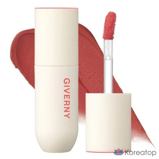 Полупрозрачный тинт для губ Giverny Fluffy Sheer Tint, 1 шт., 3,5 г, цвет 01 PEACH MELLO.