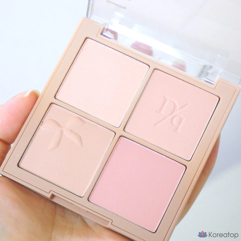 Румяна Dasique Blending Mood Cheek, 10 оттенков Muted Nuts, 1 шт.