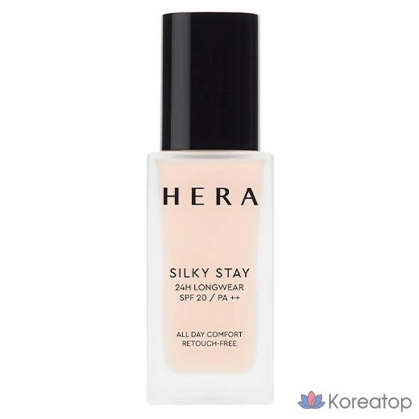 Флюид для лица Hera Silky Stay 24H Longwear Foundation, оттенок 13N1 Porcelain, 30 г, 1 шт.