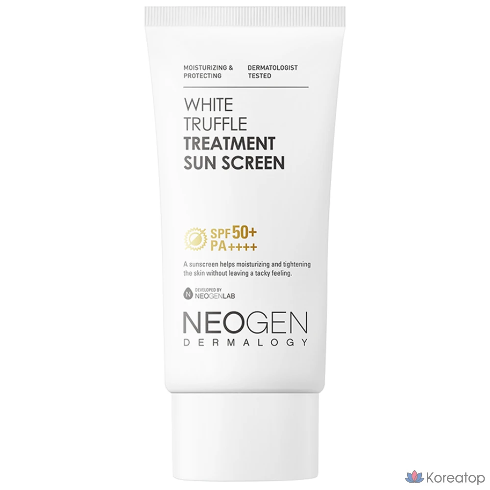 Солнцезащитный крем Neogen White Truffle Treatment Sunscreen SPF50+ PA++++, 50 г, 1 шт.