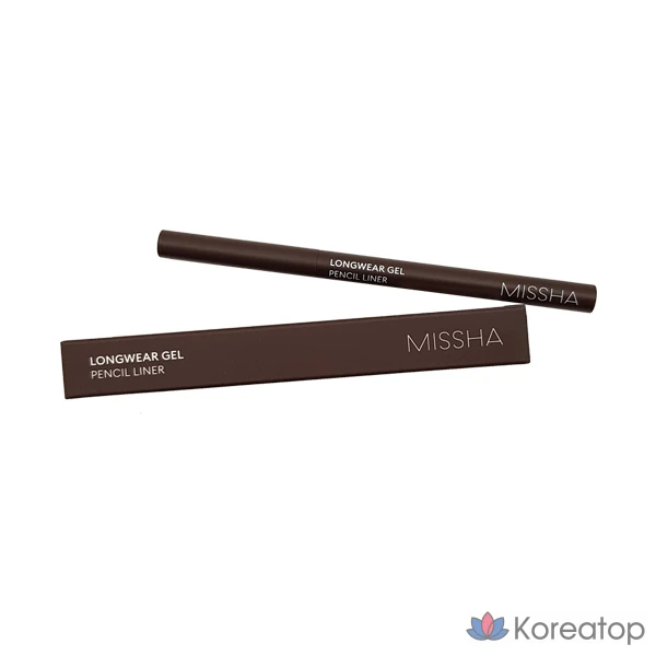 Гелевый карандаш для глаз Missha Longwear Gel Pencil Liner, 0.14G, цвет верблюжий коричневый, 1 шт.