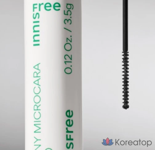 Тушь для ресниц Innisfree Skinny Mascara Zero, 3,5 г, № 1, черная, 1 шт., фото 4