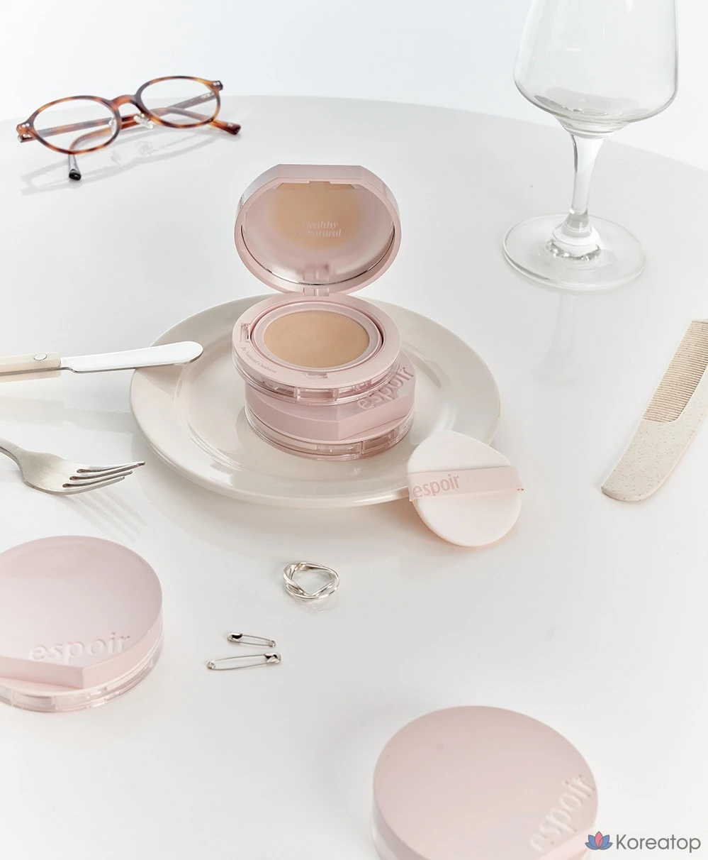 Espoir Benatural Cushion 14г + набор сменных блоков 14г, №22 Лепесток, 1 шт., фото 3
