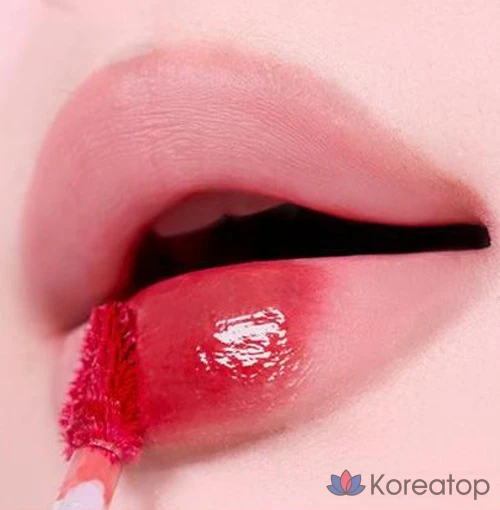 Тинт для губ Derma Factory Dewy Fixing Cream Lip Tint, 4 г, RD01 Rustic, 1 шт., фото 4