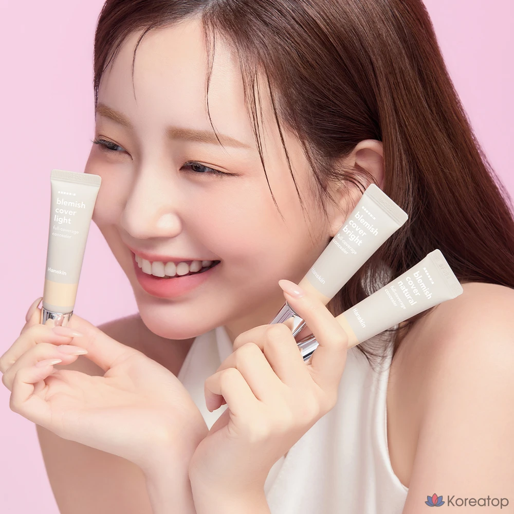 Консилер HANSKIN Blemish Cover, 12 г, 1 шт., розовый., фото 3