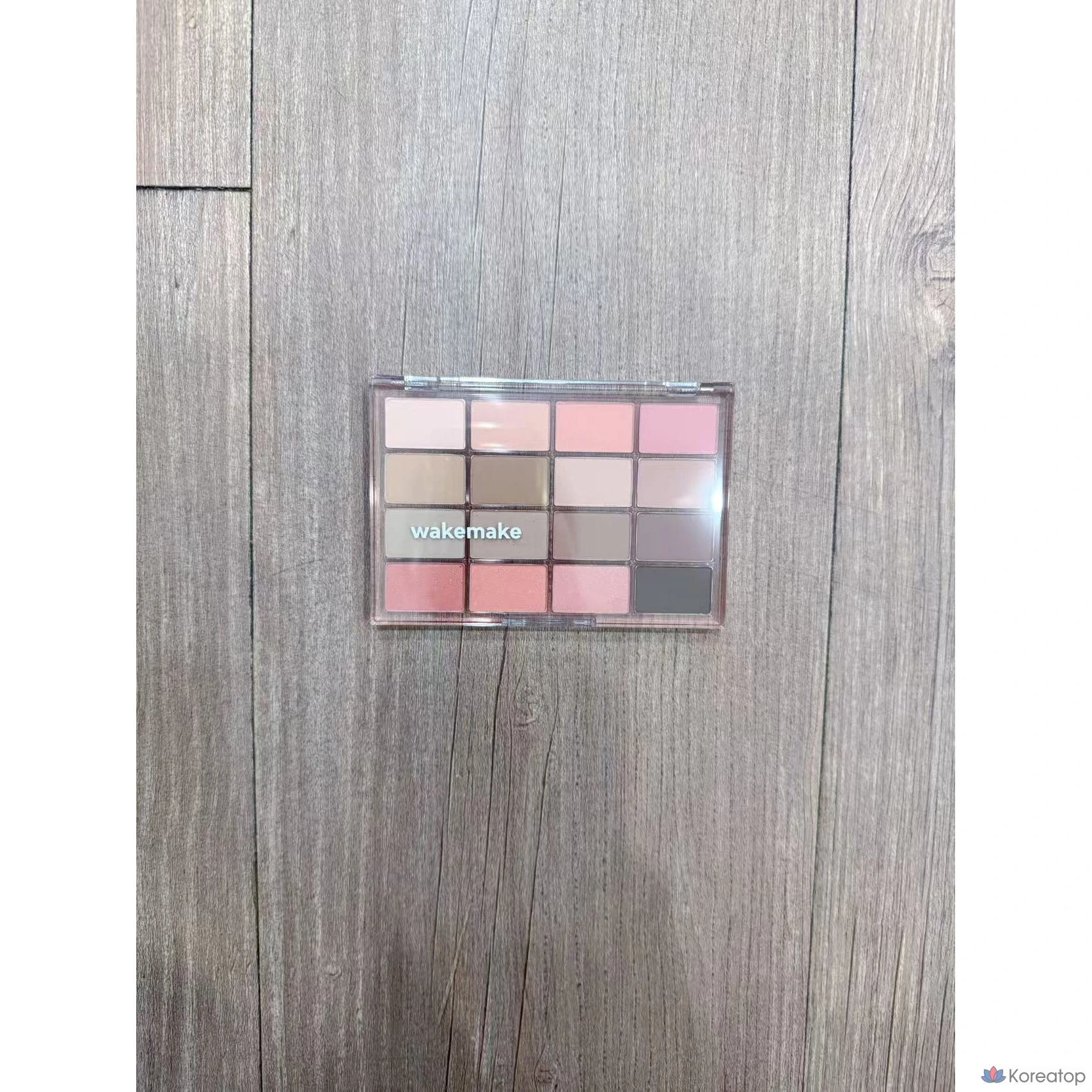 Палетка теней для век WAKEMAKE Soft Blurring Eye Palette, 25 оттенков, Healthy Coral Blurring, 1 шт.