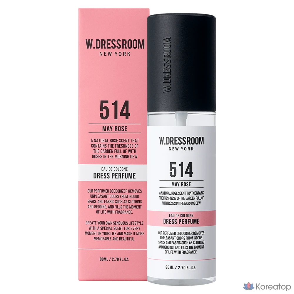 Парфюм W.Dressroom Dress, № 514 «Майская роза», 80 мл, 1 флакон.