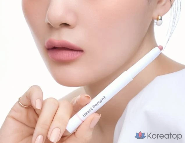 Карандаш для губ Heartpercent Vegan Beauty Dot On Mood Lip Pencil, оттенок 07 Dry Rose, 0.8 г, 1 шт., фото 6