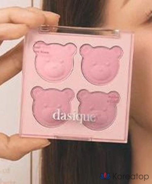 Румяна Dasique Blending Mood Cheek, 8 г, оттенок Move Bear, 1 шт., фото 3