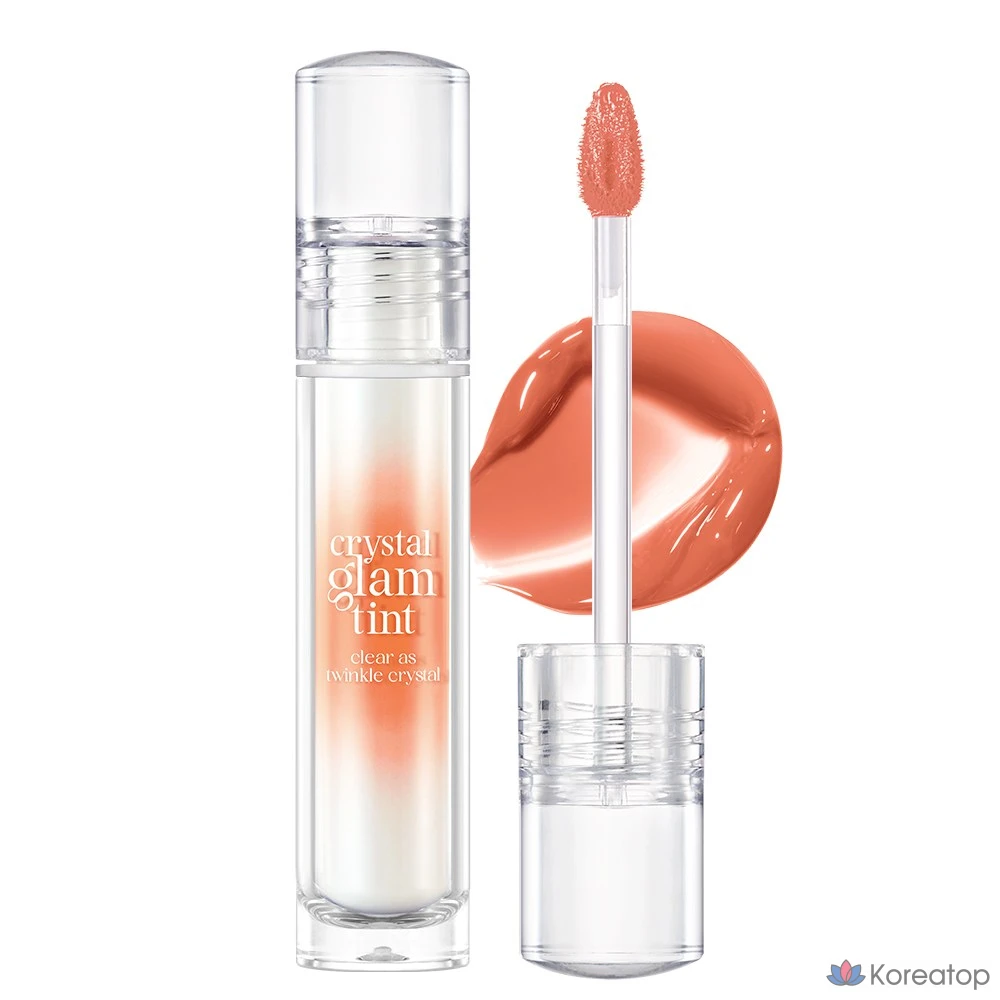 Clio Crystal Glam Tint, 015 Grooming Peach Opal, 3,4 г, 1 шт.