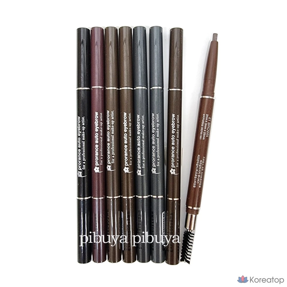 Карандаш для бровей Prorance Color Auto, 21 (коричневый), 1 шт.