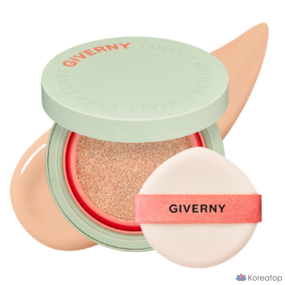 Тональный крем-кушон Giverny Close Cover 12 г, оттенок 23 Medium Beige, 1 шт.