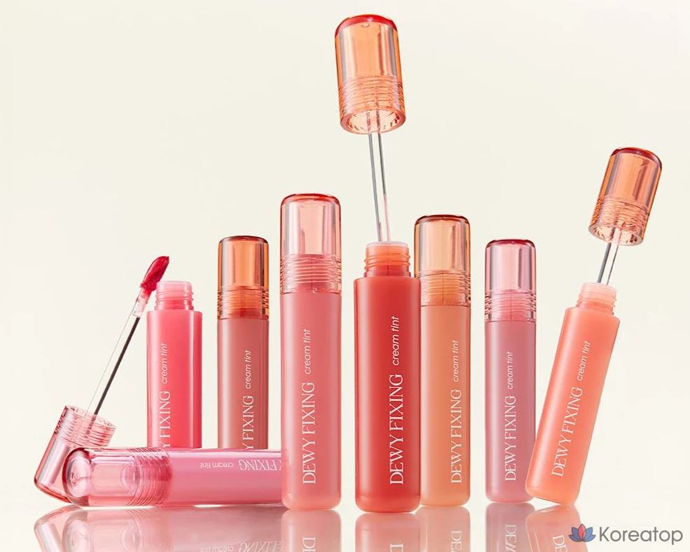 Тинт для губ Derma Factory Dewy Fixing Cream Lip Tint, 4 г, RD01 Rustic, 1 шт., фото 9