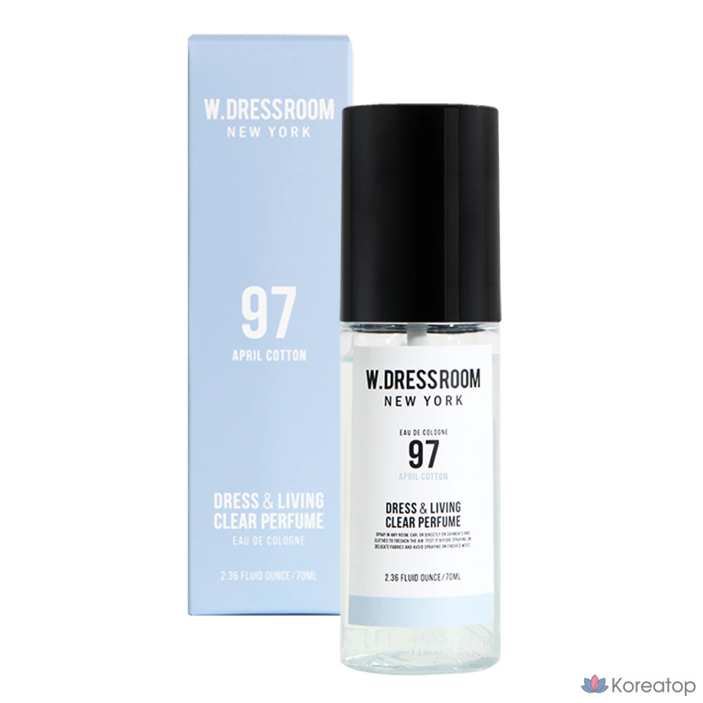 Парфюмерная вода W.Dressroom Dress Perfume, No.97 April Cotton, 70 мл, 1 шт.