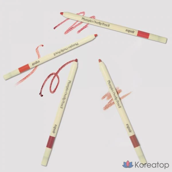 Карандаш для губ Espoir Plumpize Overlip Pencil, 0,4 г, бежевый, 1 шт.