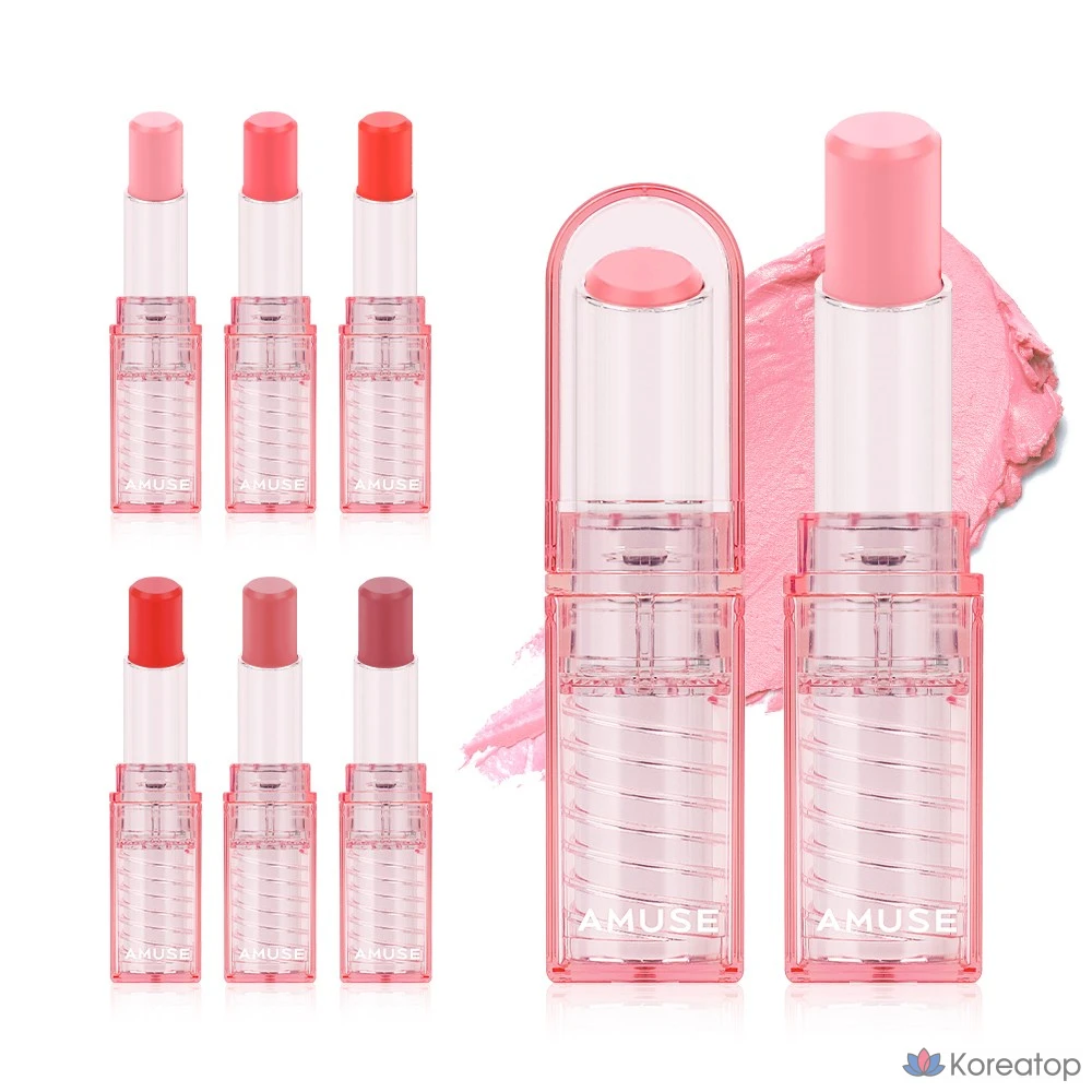 Бальзам для губ AMUSE Dew Balm, оттенок 06, 3.2 г, 1 шт.