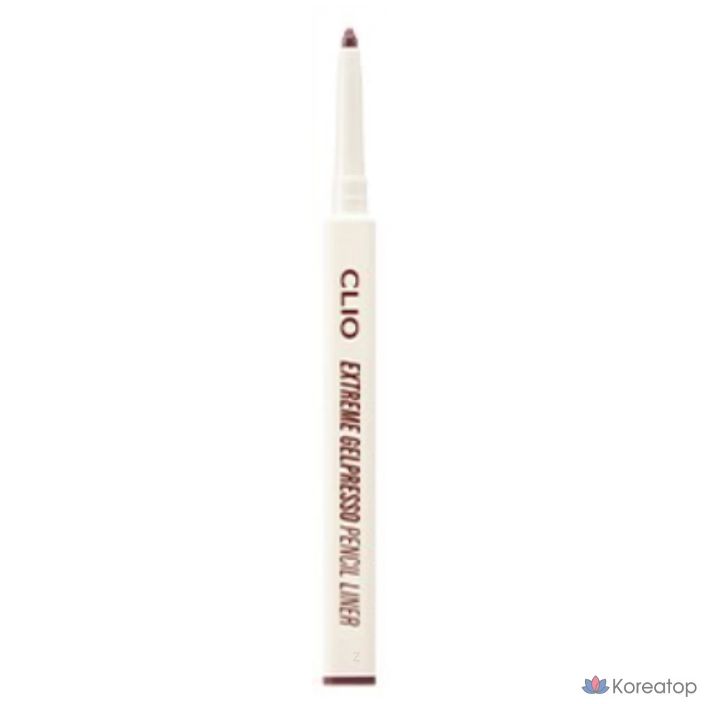 Карандаш-лайнер Clio Extreme Gelpresso, оттенок 10 коричневый (Glam Brown), 1 шт.