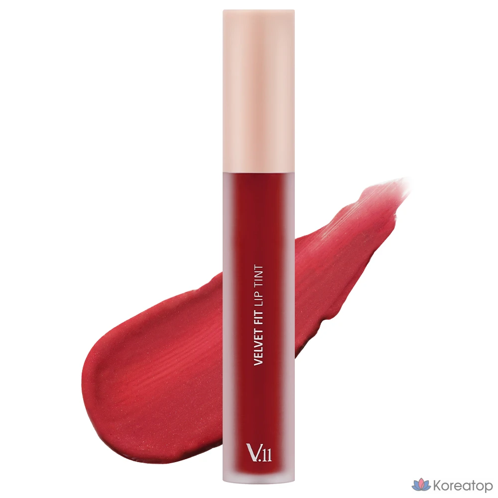 Тинт для губ Village 11 Factory Velvet Fit Lip Tint, цвет «Растопленная вишня», 4,7 г, 1 шт.