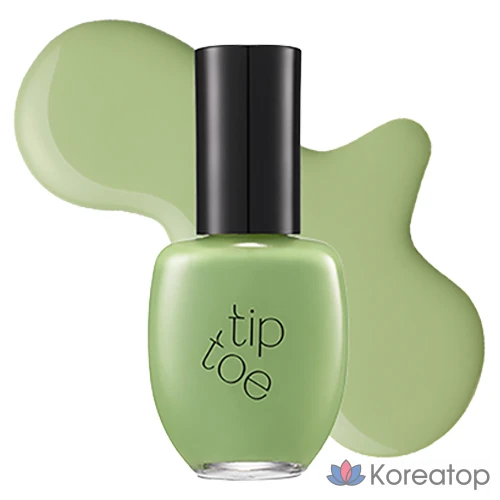 Лак для ногтей Tip Toe Justo Manicure, оттенок 301 «Фисташковый», 10 мл, 1 шт.