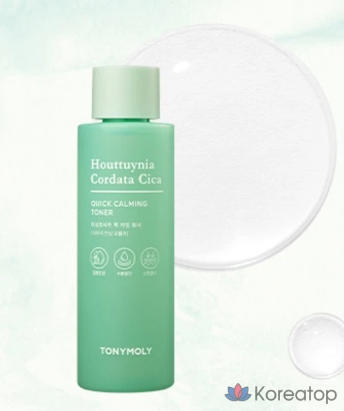 Успокаивающий тоник Tony Moly Cica Quick Calming Toner, 200 мл, 1 шт.