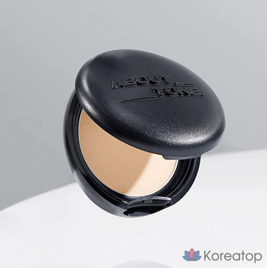 Пудра-прессовка About Tone Blur Powder Pact, оттенок 03 Natural, 9 г, 1 шт., фото 5