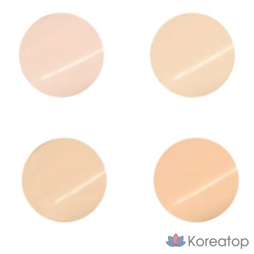 Тональный крем-кушон Hince Second Skin Mesh Matte Cushion, 12 г, сменный блок (SPF40), розовый (№ 15), 1 шт., фото 4