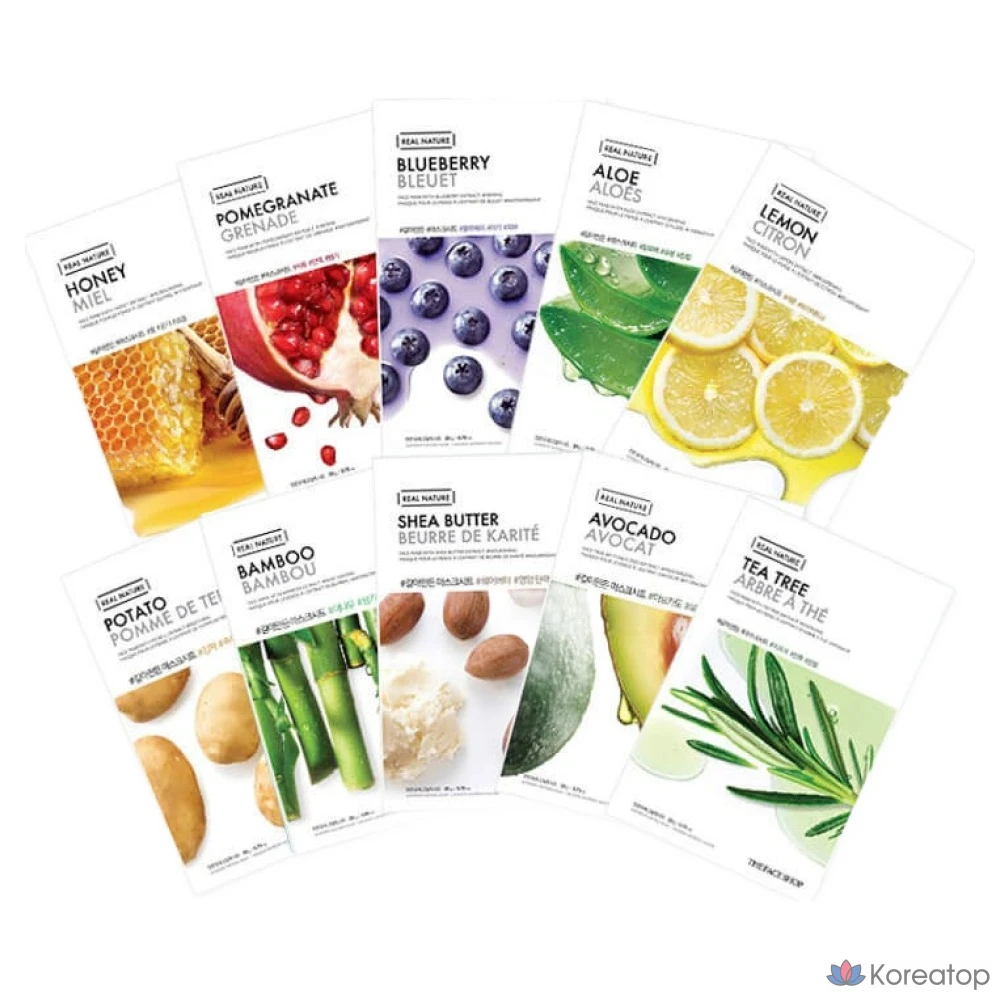 Тканевая маска для лица The Face Shop Refined Tea Tree Mask Sheet, 1 упаковка, 10 листов, фото 2