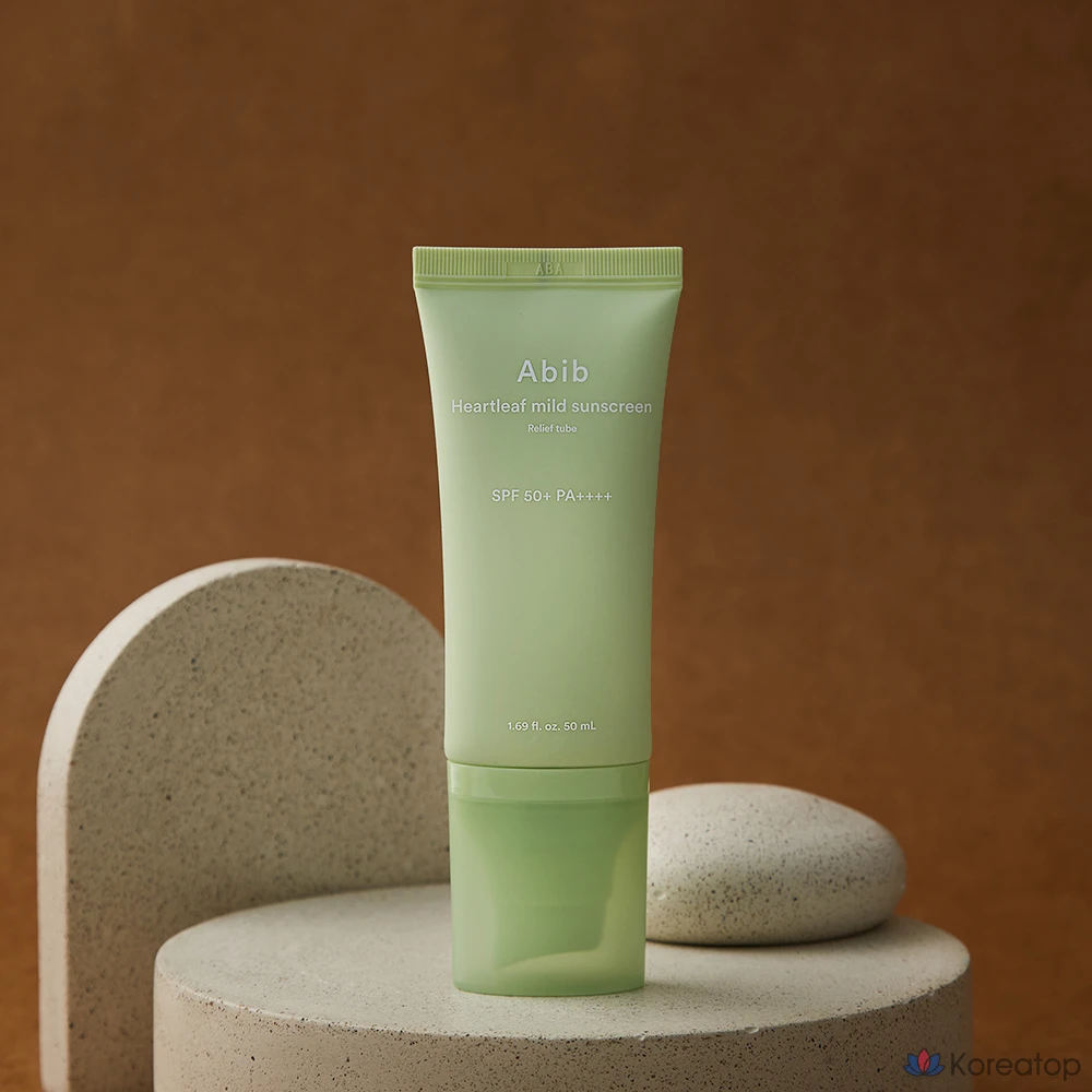 Солнцезащитный крем Abib Eoseongcho Mild Sunscreen Relief Tube SPF50+ PA++++, 50 мл, 1 шт.