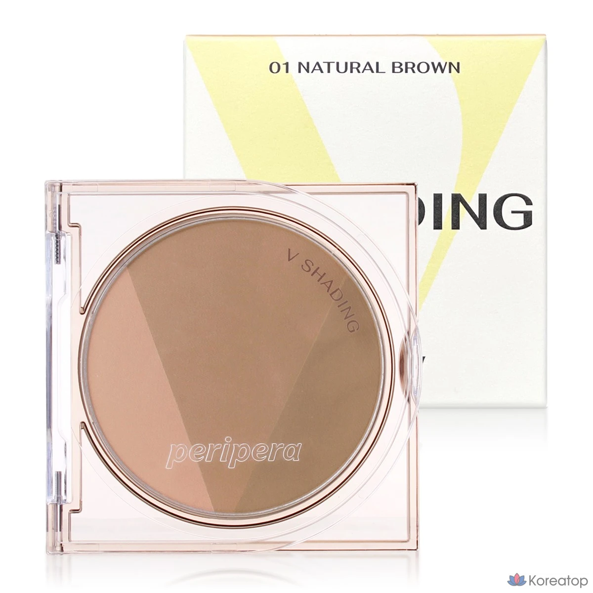 Peripera V Shading, V Shading 01 Натуральный коричневый, 1 шт.