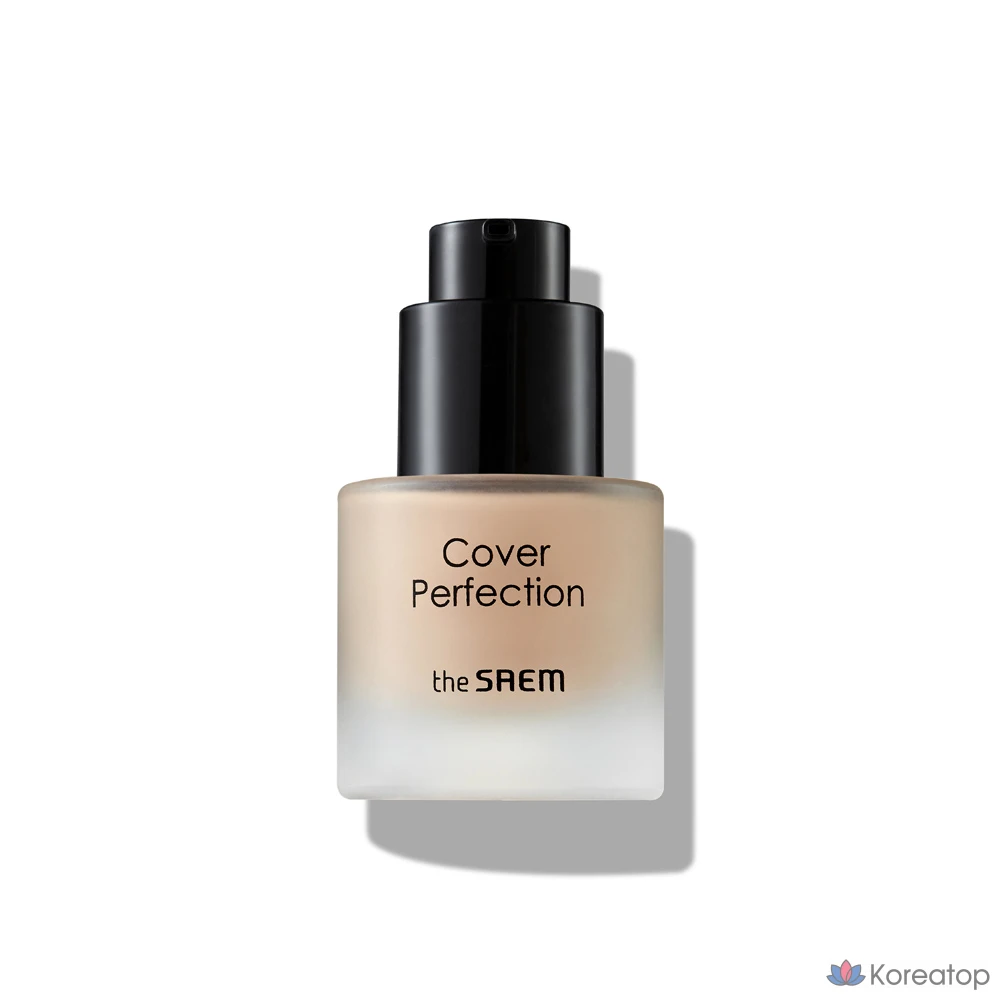 Консилер-основа The Saem Cover Perfection, мини-версия, 15 мл, оттенок 1.5 Natural Beige.