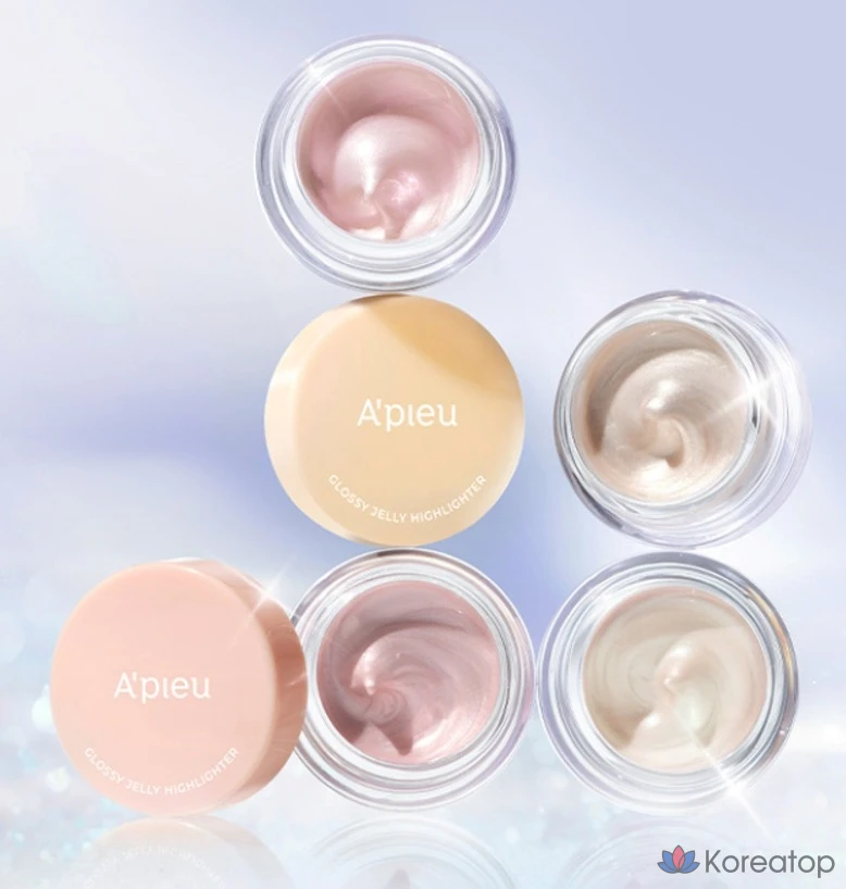 A'Pieu Juicy Pang Glossy Jelly Highlighter 3.8g, Pink Shell, 1 шт., фото 5