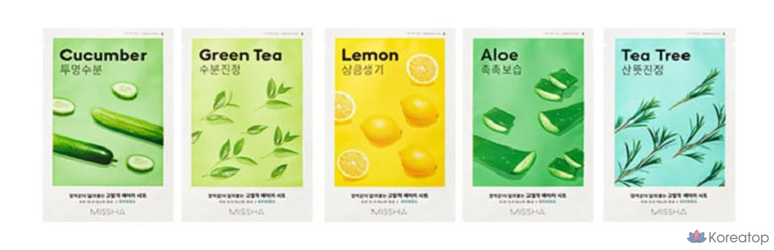 Тканевая маска для лица Missha Airy Close-Fit с ароматом лимона, 1 упаковка, 60 штук., фото 5